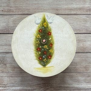 Hand-Painted Holiday Container